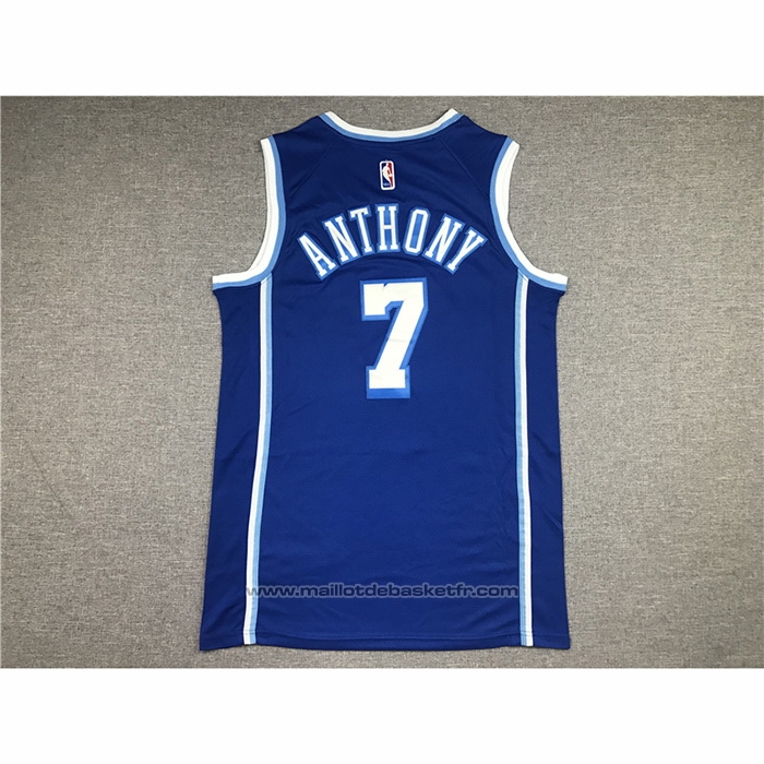 Maillot Los Angeles Lakers Carmelo Anthony #7 Classic 2021 Bleu